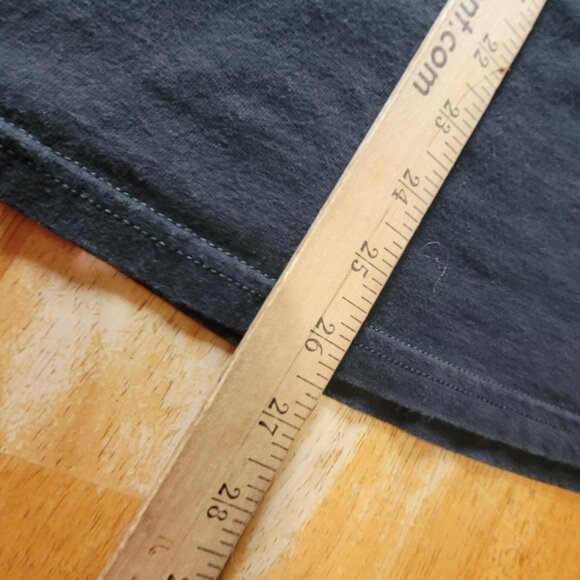 Small Vintage Megadeth Black Cotton Logo Concert T Shirt M&O Gold - Picture 8 of 9